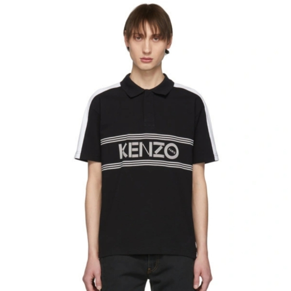 Kenzo Other - Kenzo black and white logo polo